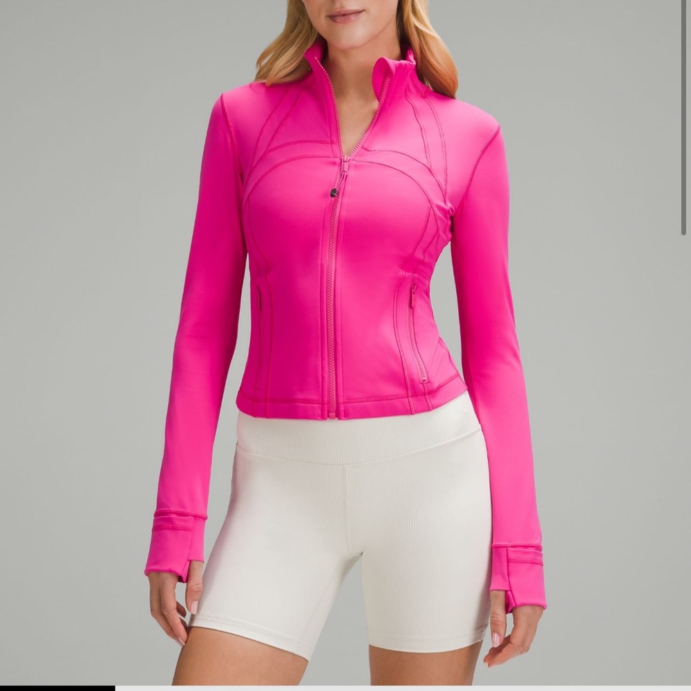 Lululemon Sonic Pink Cropped Jacket